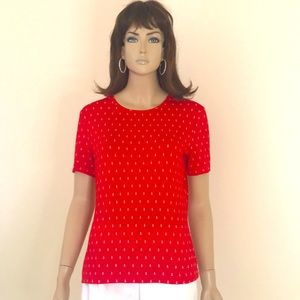 St. John T-Shirt/Top Size M